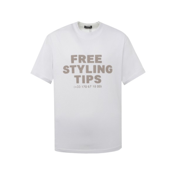 日本未入荷 バレンシアガ n級品 24ss新作パッチワークカラー半袖Tシャツ
