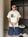 超奇跡の入荷☆ シャネル 偽物通販 2024春夏新作トランププリントロゴラウンドネック半袖Tシャツ2色