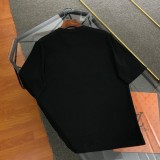 追跡付 エルメス コピー 2024新作ポケットレザー半袖Tシャツ