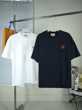 超奇跡の入荷☆ エルメス n級品 定番ベーシックTシャツ半袖コットンクルーネック半袖2色