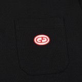稀少 グッチ n級品 赤緑肩ぶつけ色ダブルGポケット刺繍開襟半袖ポロシャツ