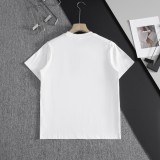 累積売上総額第１位！エルメス コピーおすすめ ラウンドネックカップルカジュアル半袖Tシャツ2色