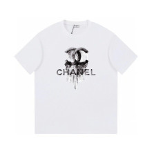 【限定】シャネル 激安通販 全ネット独占爆発型インクかけシリーズ半袖Tシャツ