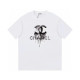 【限定】シャネル 激安通販 全ネット独占爆発型インクかけシリーズ半袖Tシャツ