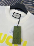 日本未入荷 グッチ n級品 2024春夏新作カラープリントラウンドネック半袖Tシャツ