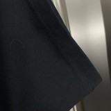 超話題! グッチ 偽物通販 24 ss夏新作胸もとバックル式ダブルGアルファプリントロゴ柄半袖ゆったりTシャツ
