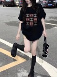 新作 シャネル 激安偽物スパンコール九宮格タオル刺繍半袖