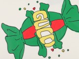 超話題! グッチ 激安偽物 24 SS新作キャンディプリント半袖Tシャツ