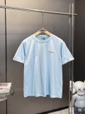 使い勝手良し ディオール スーパーコピー 2024コーナーシンクロ新型胸元ロゴ刺繍ラウンドネック半袖Tシャツ