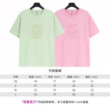 一目惚れ♪ ロエベ コピー 2024春先の新型純色経典大ロゴ刺繍Tシャ