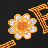 追跡付 ロエベ n級品 の胸元に刺繍されたアルファベットTシャツ
