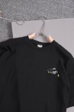 使い勝手良し ロエベ 偽物通販 雄鶏ロゴ刺繍オールインワン半袖Tシャツ