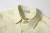 使い勝手良し ロエベ n級品 2024春夏新型立体花びら特殊刺繍Tシャツ