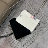稀少 ロエベ 偽物通販 偽物通販 刺繍コットンクルーネックTシャツ半袖2色