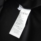 入手困難 ロエベ 激安偽物 胸元エンボスロゴカジュアル丸首半袖Tシャツ