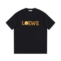 追跡付 ロエベ n級品 の胸元に刺繍されたアルファベットTシャツ