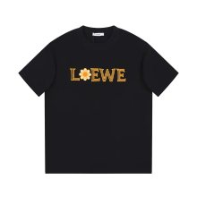 追跡付 ロエベ n級品 の胸元に刺繍されたアルファベットTシャツ