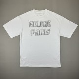 一目惚れ♪ セリーヌ 激安通販 24 ssリベット半袖Tシャツ