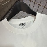 稀少 ロエベ 偽物通販 偽物通販 刺繍コットンクルーネックTシャツ半袖2色