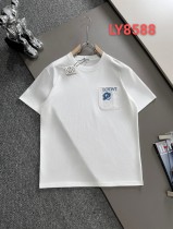 超奇跡の入荷☆ ロエベ 偽物通販 24 ss春夏新型高バージョンポケットアルファベット刺繍半袖