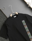 日本未入荷 ディオール n級品 24新作レインボーアルファベットグラフィティプリント半袖Tシャツ2色
