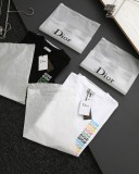 日本未入荷 ディオール n級品 24新作レインボーアルファベットグラフィティプリント半袖Tシャツ2色