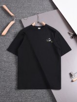 使い勝手良し ロエベ 偽物通販 雄鶏ロゴ刺繍オールインワン半袖Tシャツ