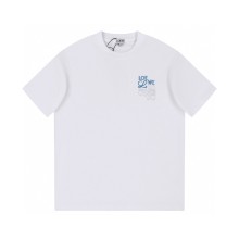 累積売上総額第１位！ ロエベ 激安通販 刺繍ズレロゴ刺繍オールインワン丸首半袖Tシャツ