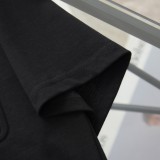 入手困難 ロエベ 激安偽物 胸元エンボスロゴカジュアル丸首半袖Tシャツ