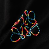 【話題商品！】ロエベ n級品 2024虹刺繍工芸半袖