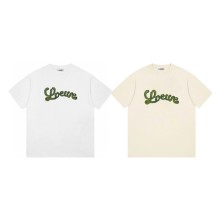 追跡付 ロエベ n級品 最新イミテーションサボテンロゴカジュアル半袖Tシャツ-2色