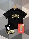 追跡付 セリーヌn級品 カメ亀裂破裂プリントTシャツ