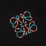 【話題商品！】ロエベ n級品 2024虹刺繍工芸半袖
