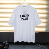 高品質 ディオール 激安通販 刺繍ラウンドネック半袖Tシャツ2色