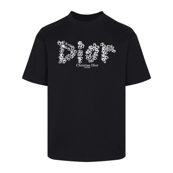 ★超人気 ディオール コピー 康麗デジタル直噴プリント丸首半袖Tシャツ