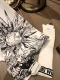 累積売上総額第１位！ディオール  偽物通販 カレッジ風プリントのゆったりTシャツ