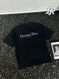 大人気 ディオール 激安通販 24 ss夏のシンプルアルファベットCDプリントクルーネック半袖
