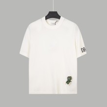超奇跡の入荷☆ ディオール 激安通販 2024早春小恐竜刺繍丸首ニットセーター半袖