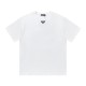 累積売上総額第１位！プラダ n級品 24 ss春夏新作プリントロゴ入りカップル用半袖Tシャツ