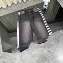 一目惚れ♪ アディダス n級品 Balenciaga X adidas三段棒ワイドジーンズ