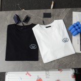 ★超人気 プラダ コピーおすすめ タオル刺繍ロゴ胸ロゴカジュアル丸首半袖Tシャツ