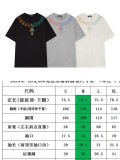 新作 クロムハーツ 激安通販 2024春夏新型前後カラーオードリル水洗半袖Tシャツ