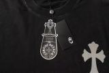 追跡付 クロムハーツ コピーおすすめ 馬蹄サンスクリットプリントひび割れ半袖Tシャツ