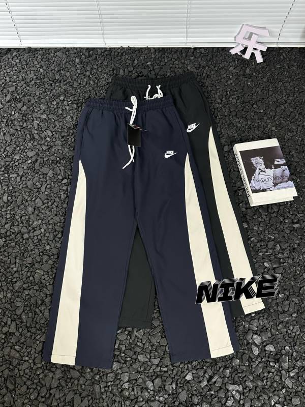 【限定】ナイキ スーパーコピー 24 ss春夏新作ウエストゴムカップルスポーツワイドパンツ
