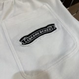 入手困難 クロムハーツ スーパーコピー サンスクリット十字架ロゴのボロデザインパンツ2色