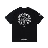 累積売上総額第１位！ クロムハーツ 激安通販 サンスクリット十字架馬蹄花プリント