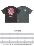 【話題商品！】クロムハーツ 激安偽物 馬蹄サンスクリットプリントひび割れ半袖Tシャツ