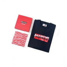 大人気 シュプリーム コピー 24 SS新連名シリーズ点滴割れBOXロゴ半袖Tシャツ3色