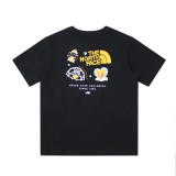 高品質 ザノースフェイス n級品  2024ハートアウトドア柄プリントクルーネック半袖Tシャツ2色