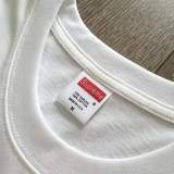 超奇跡の入荷☆  シュプリーム 激安通販 シンプルアルファベット立体プリント半袖Tシャツ4色